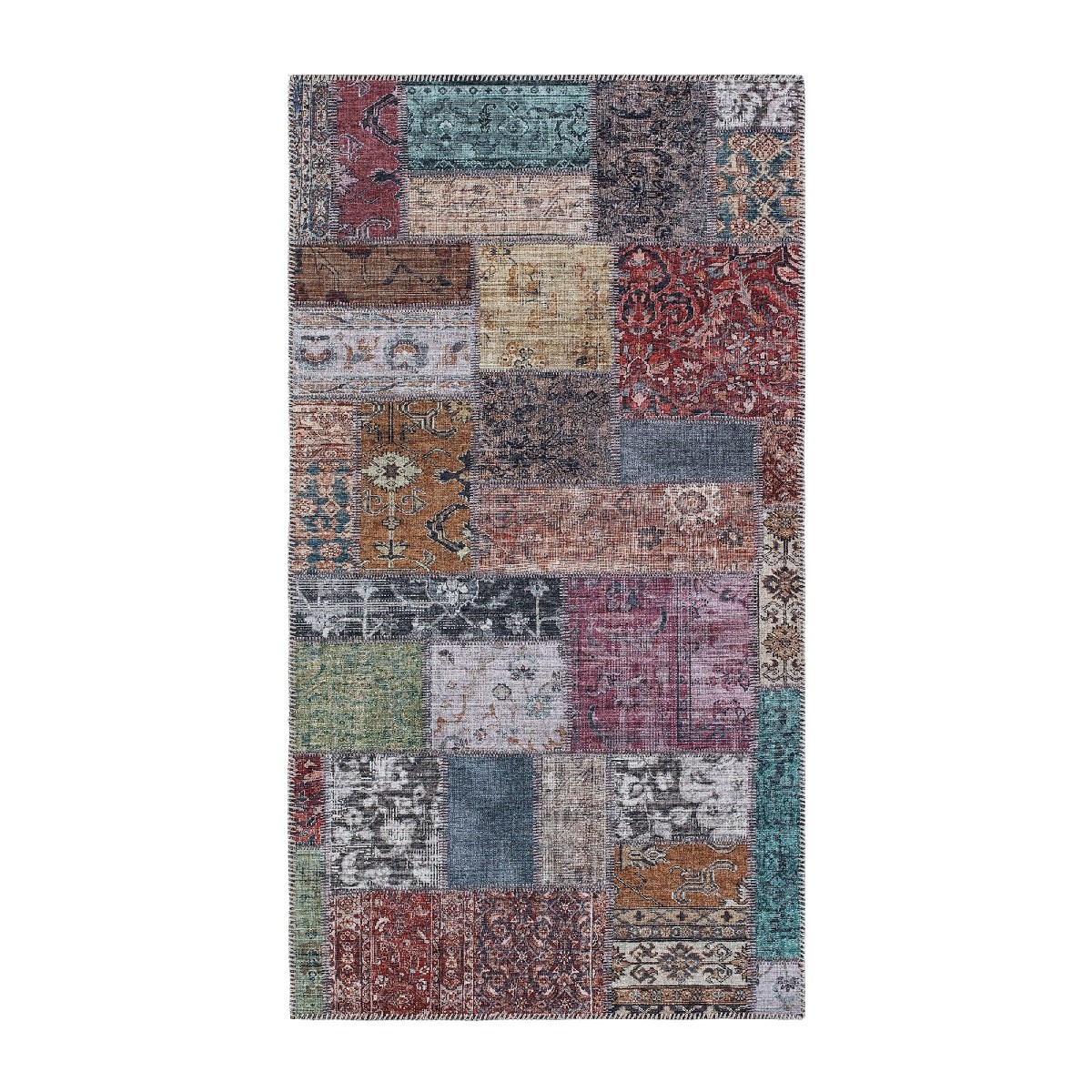 Wiltonmatta Patchwork Multi, 150x80cm