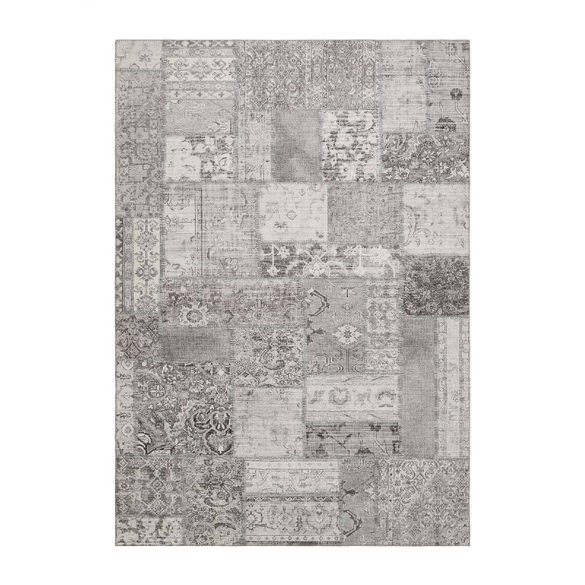 Wiltonmatta Patchwork Silver, 230x160cm