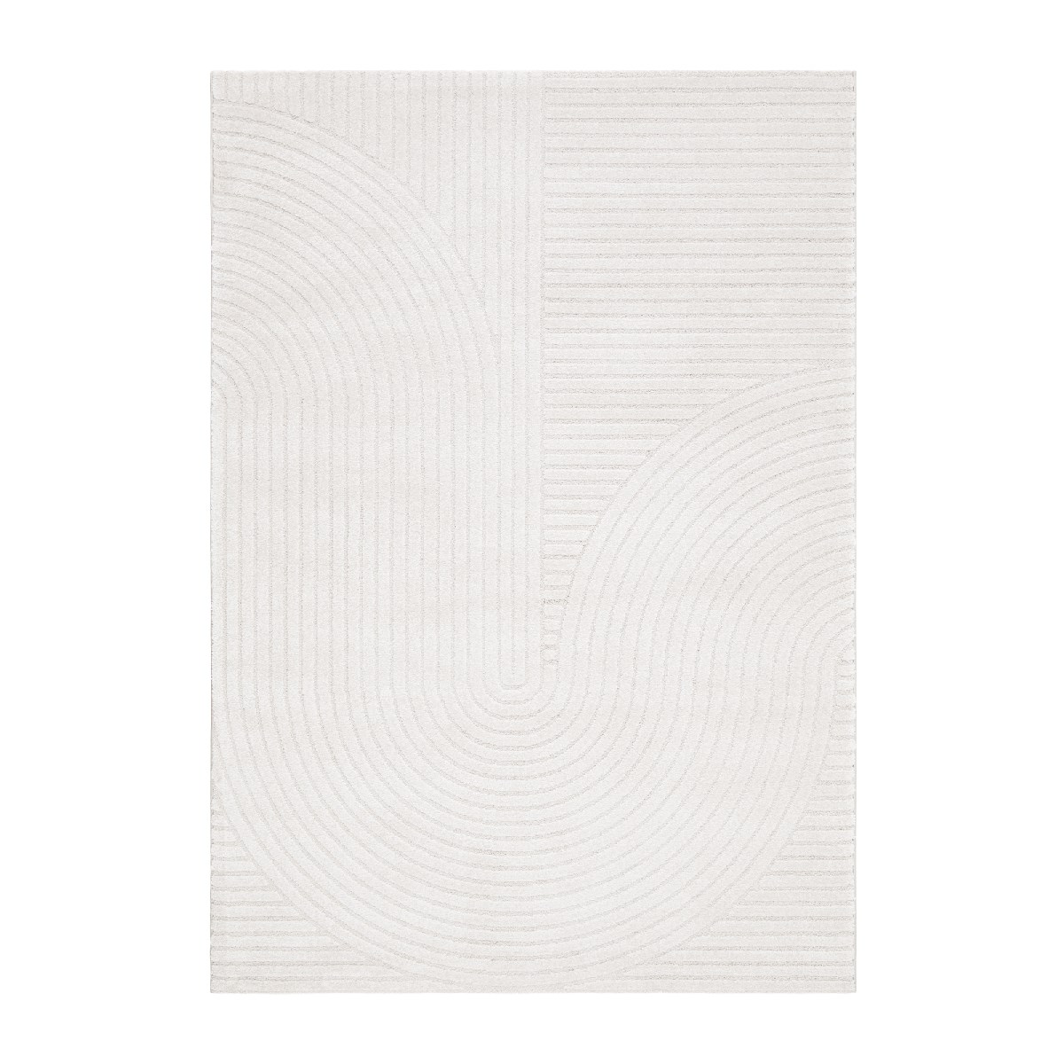 Wiltonmatta Bella Shape Vit, 230x160cm