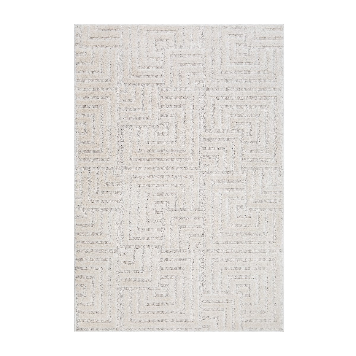 Wiltonmatta Doria Modern Vit, 230x160cm