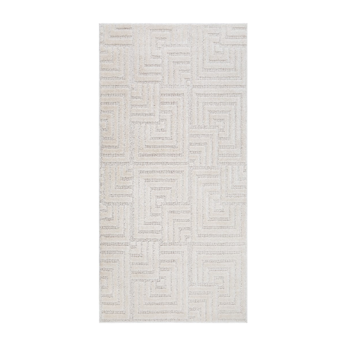 Wiltonmatta Doria Modern Vit, 150x80cm