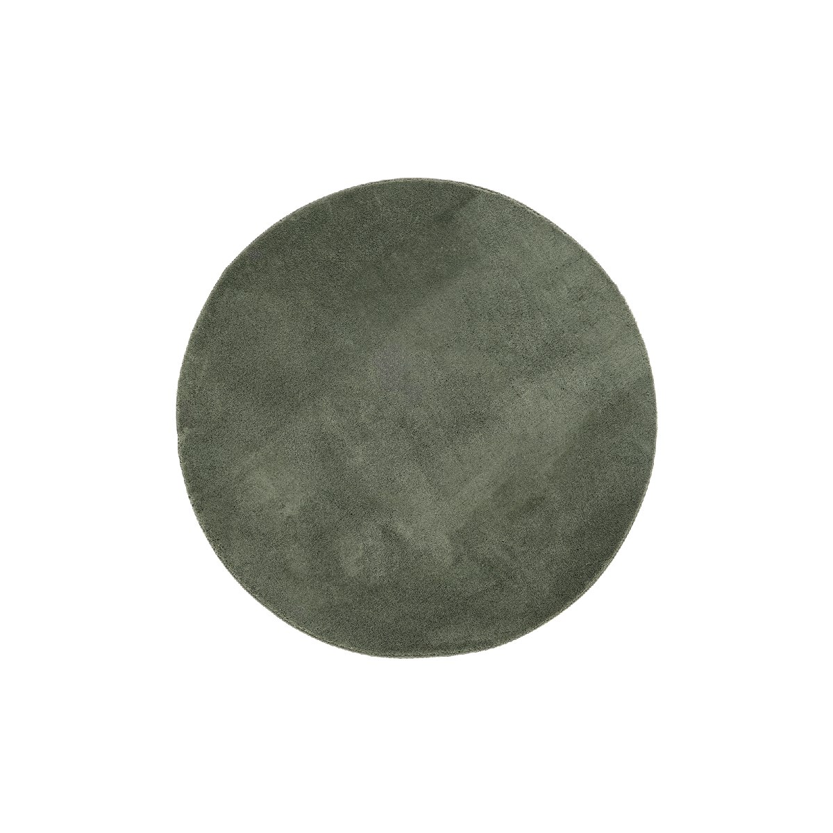 Ryamatta Soft Rund Grön, 80cm