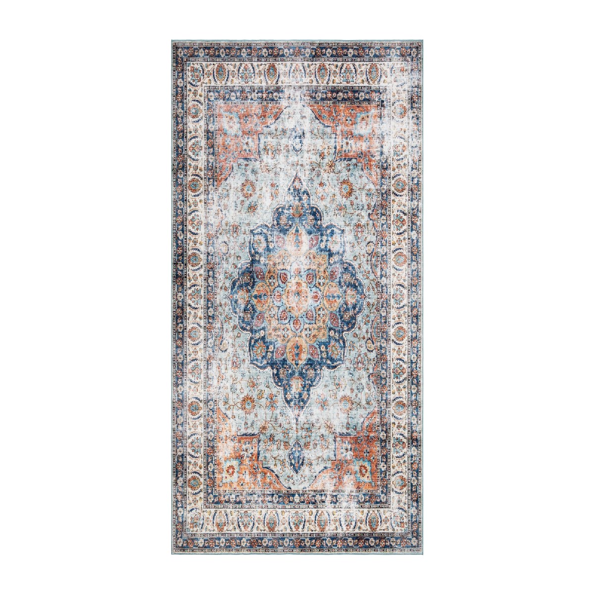 Wiltonmatta Tarfaya Medallion Multi, 150x80cm