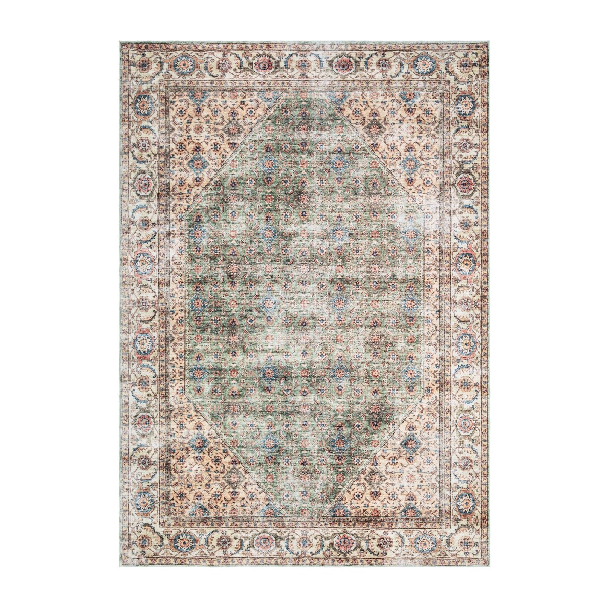 Wiltonmatta Tarfaya Oriental Grön, 230x160cm