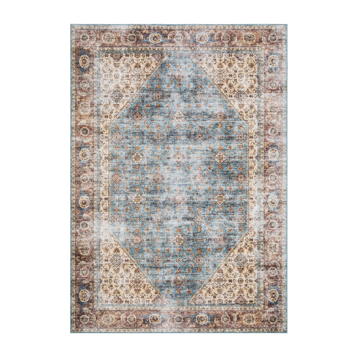 Wiltonmatta Tarfaya Oriental Turkos, 230x160cm