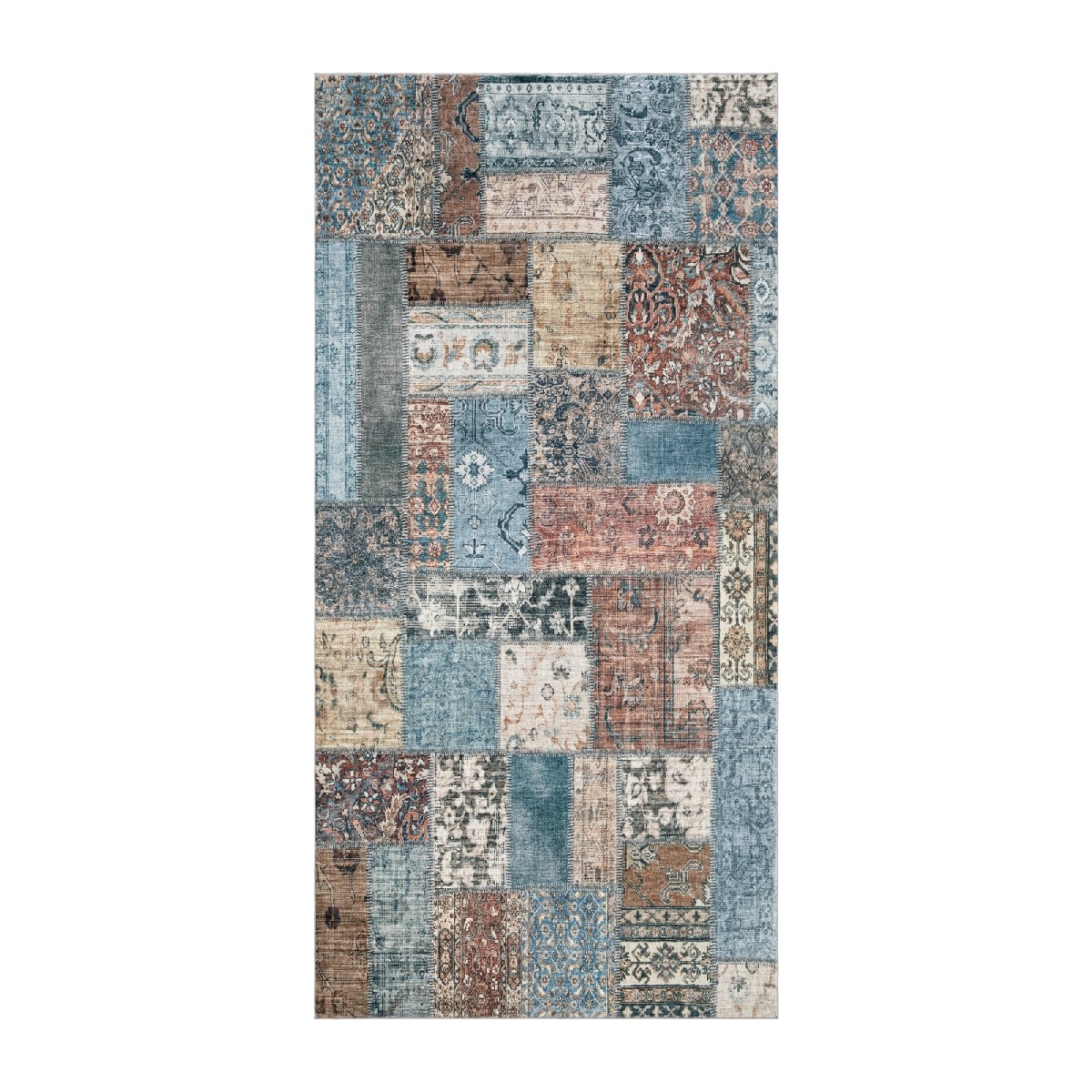 Wiltonmatta Tarfaya Patch Multi, 150x80cm