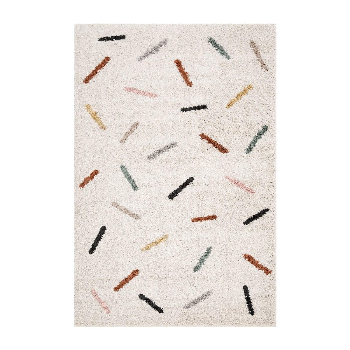 Ryamatta Portland Lines Vit, 200x140cm