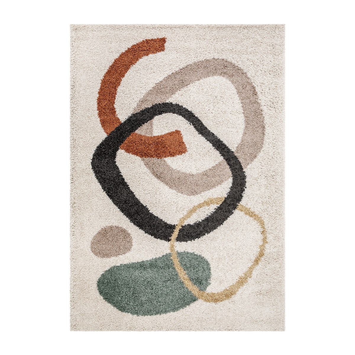 Ryamatta Portland Modern Vit, 200x140cm