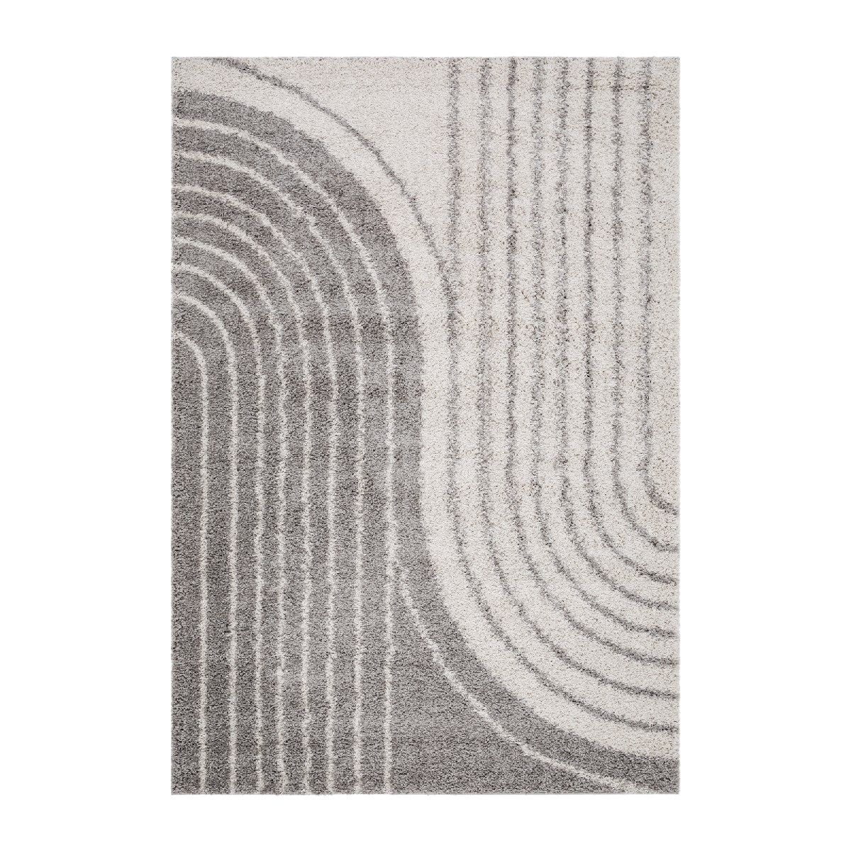 Ryamatta Portland Zen Vit/grå Vit, 200x140cm