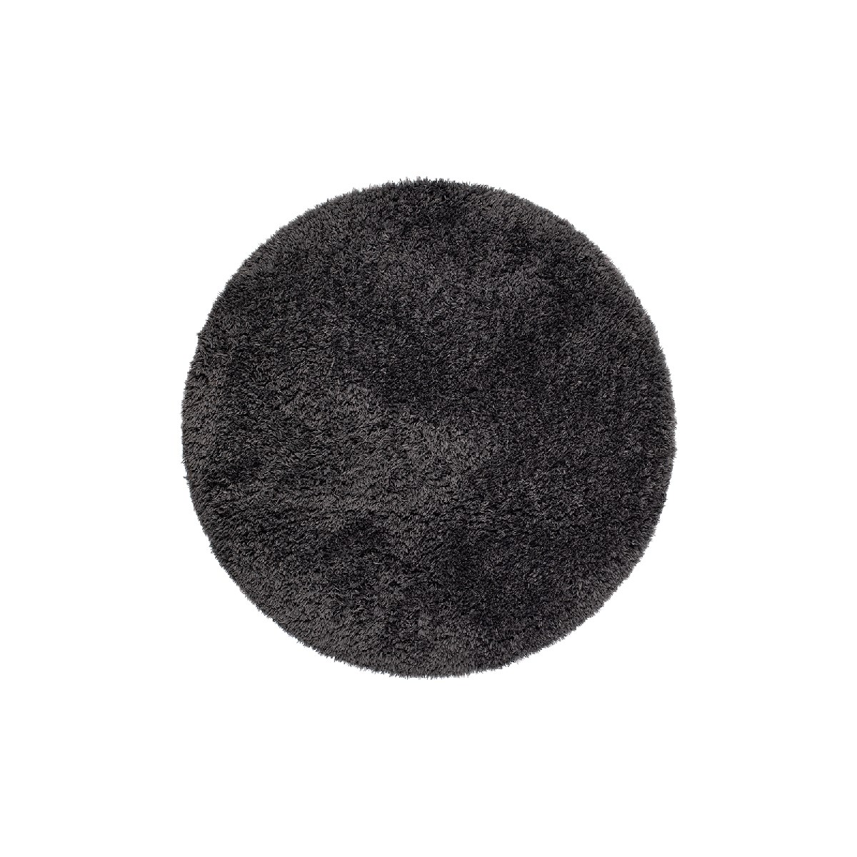 Ryamatta Floki Rund Mörkgrå, 200cm