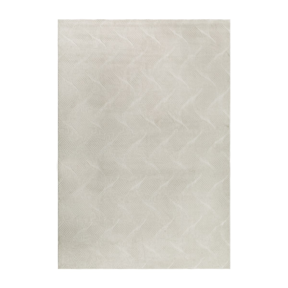 Rumsmatta Castello Wave Natur Ljusbeige, 230x160cm