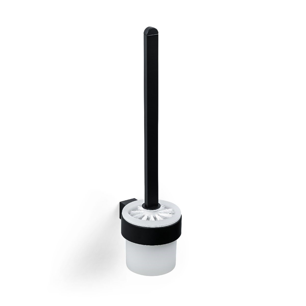 Toalettborste Cannes Med Hållare Matt, Svart