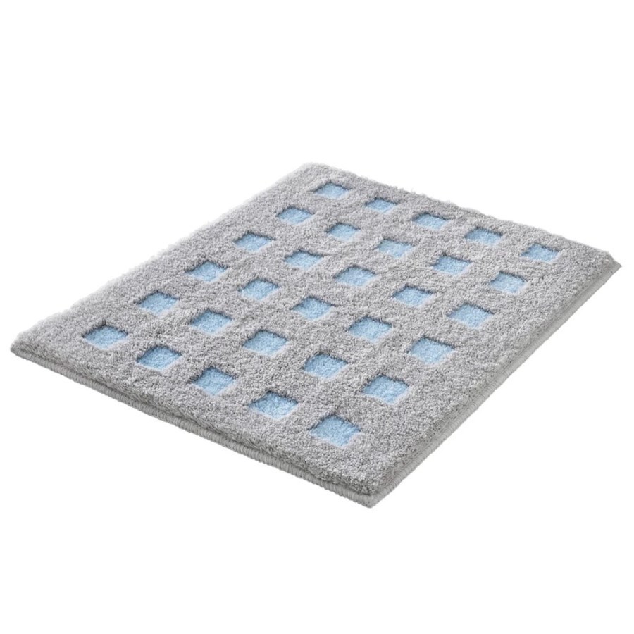 Badrumsmatta Boxes Opal Green, 55x65cm