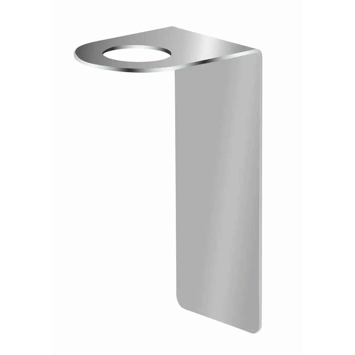 Tvålpumpshållare Turbo Loc Självhäftande Krom