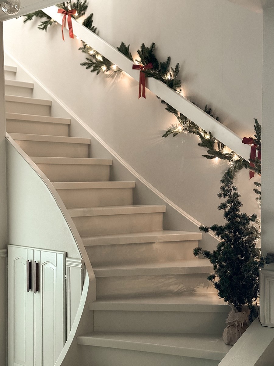 Måla trapp med Sandras Hem