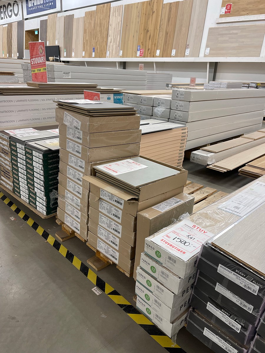 Golvstuv laminatgolv