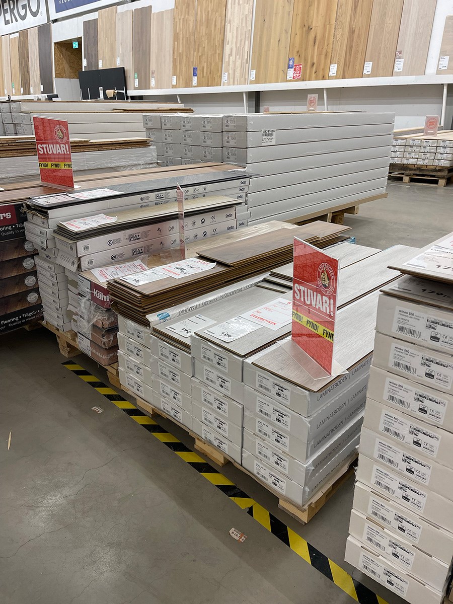 Golvstuv parkettgolv